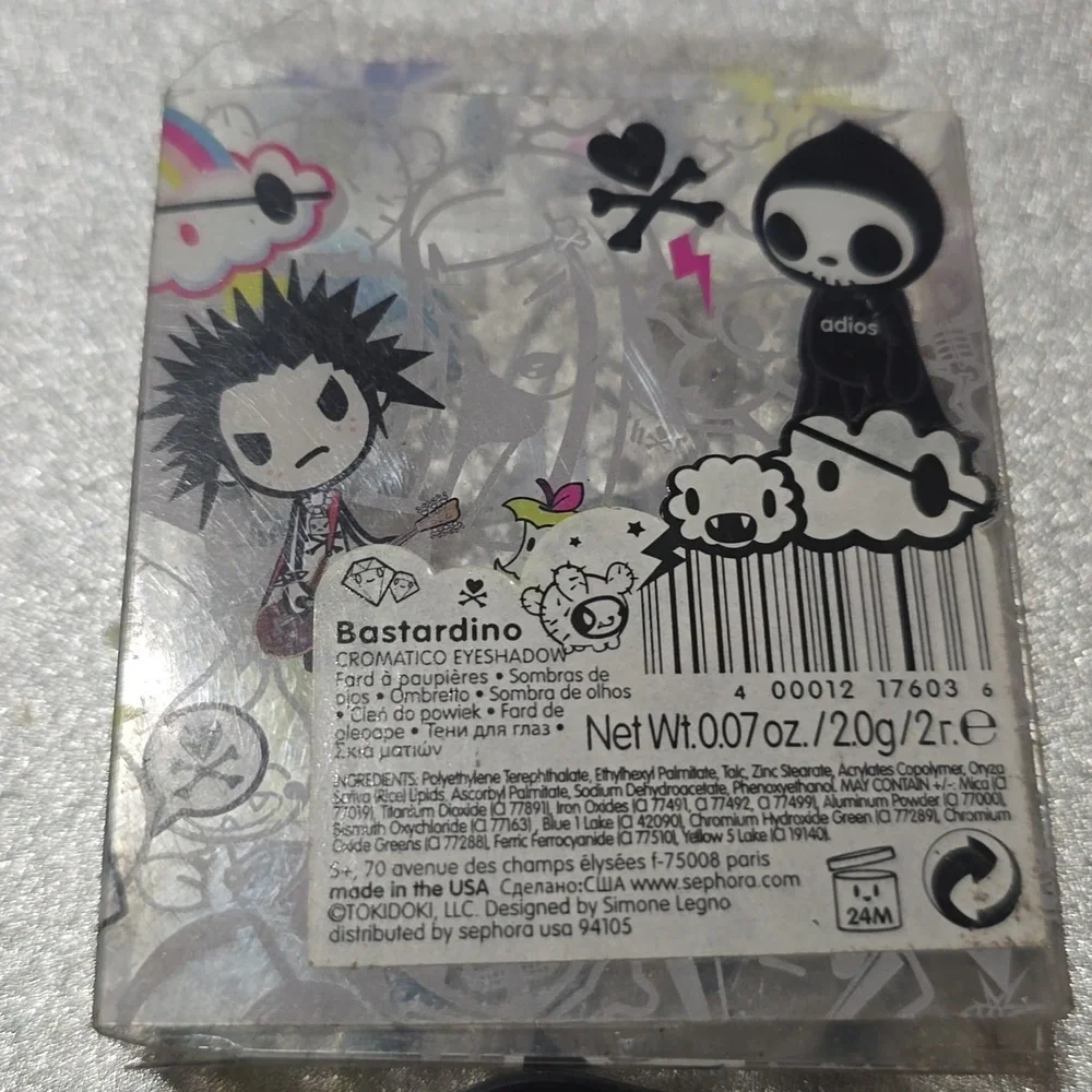 BASTARDINO Hot Topic Tokidoki Y2K RARE Vintage Chromatico Eyeshadow NWT